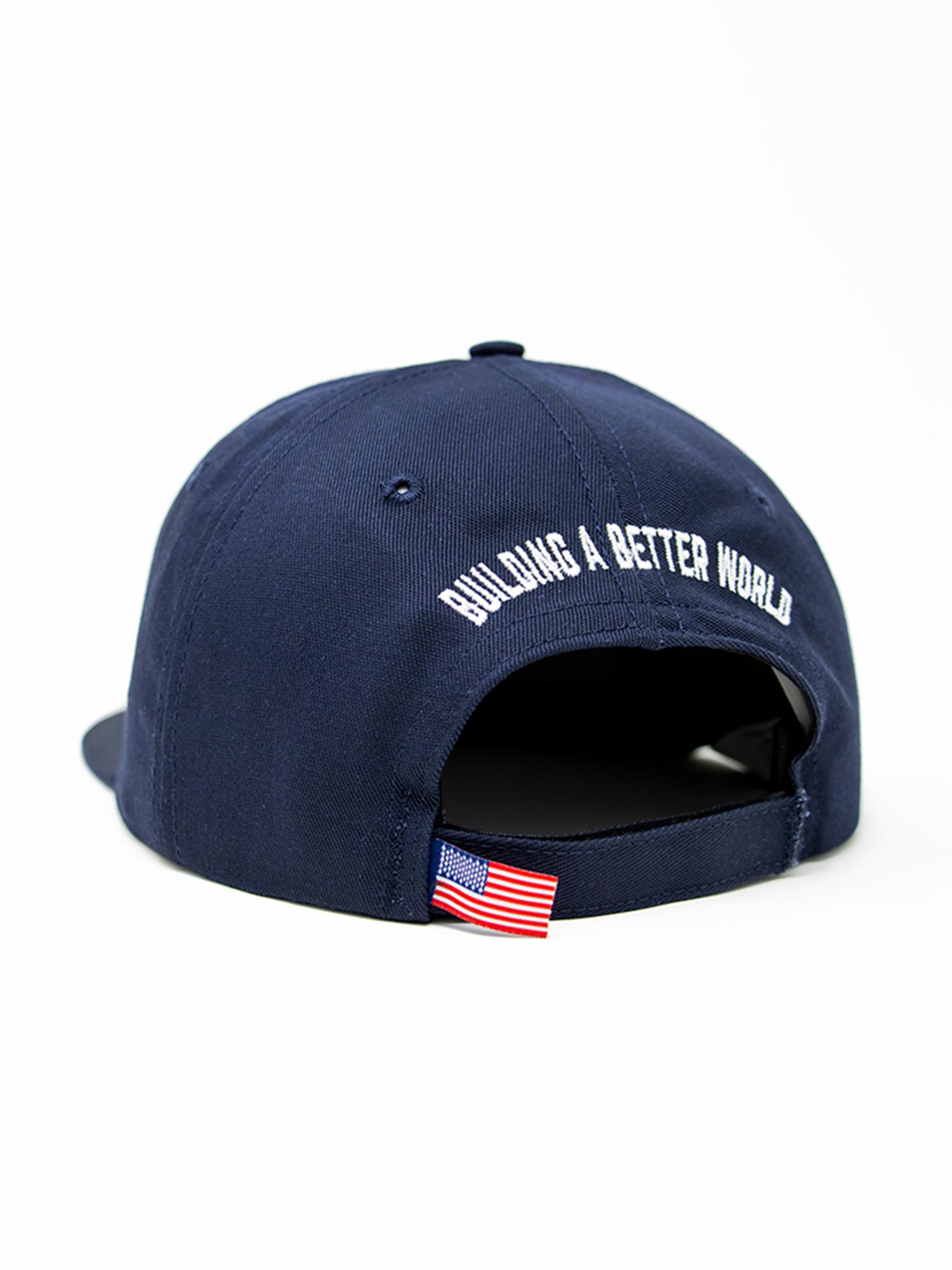 IBEW Hat Patch Hat - Navy - Backside