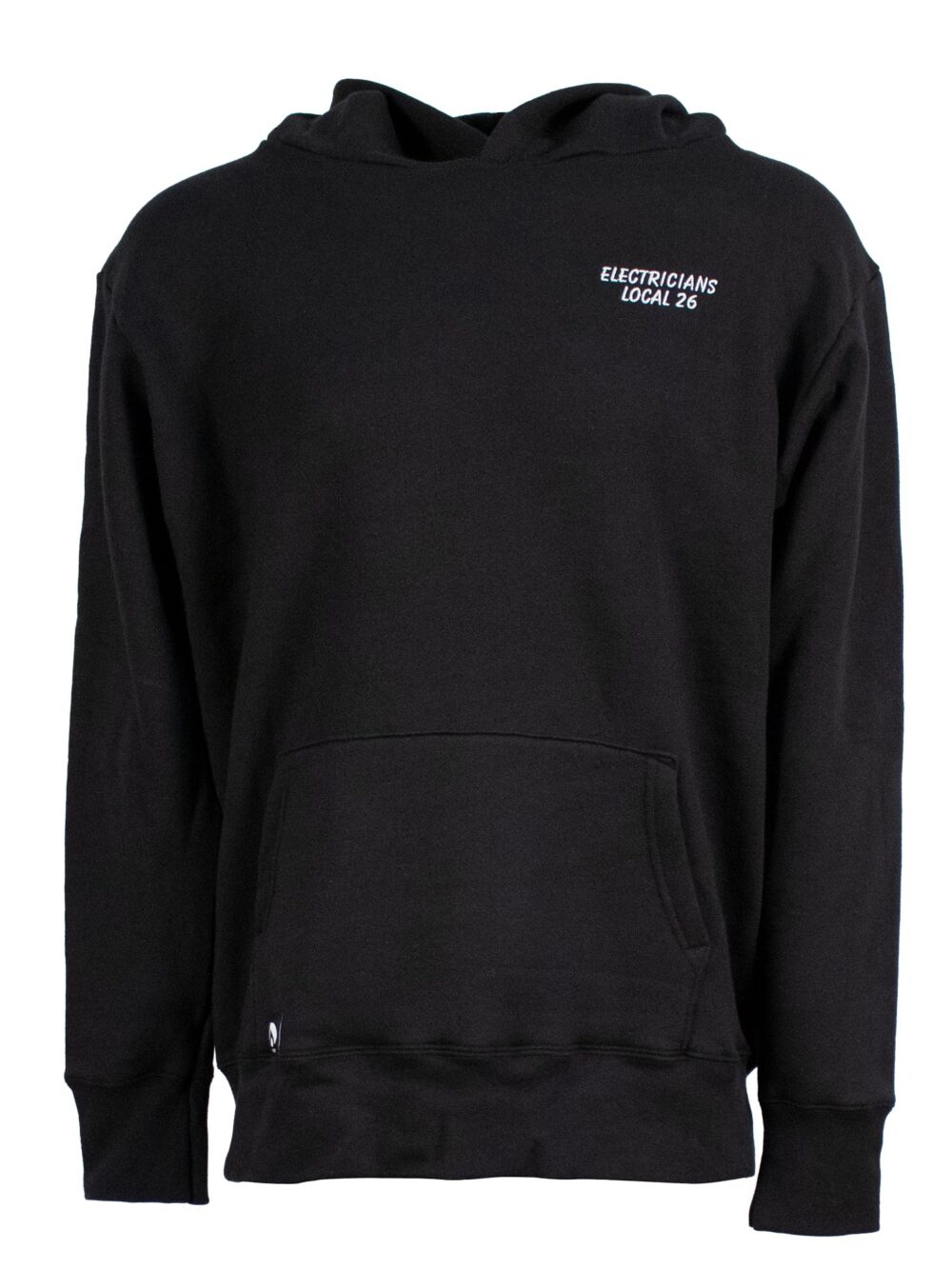 Hooded Pullover Sweatshirt Black