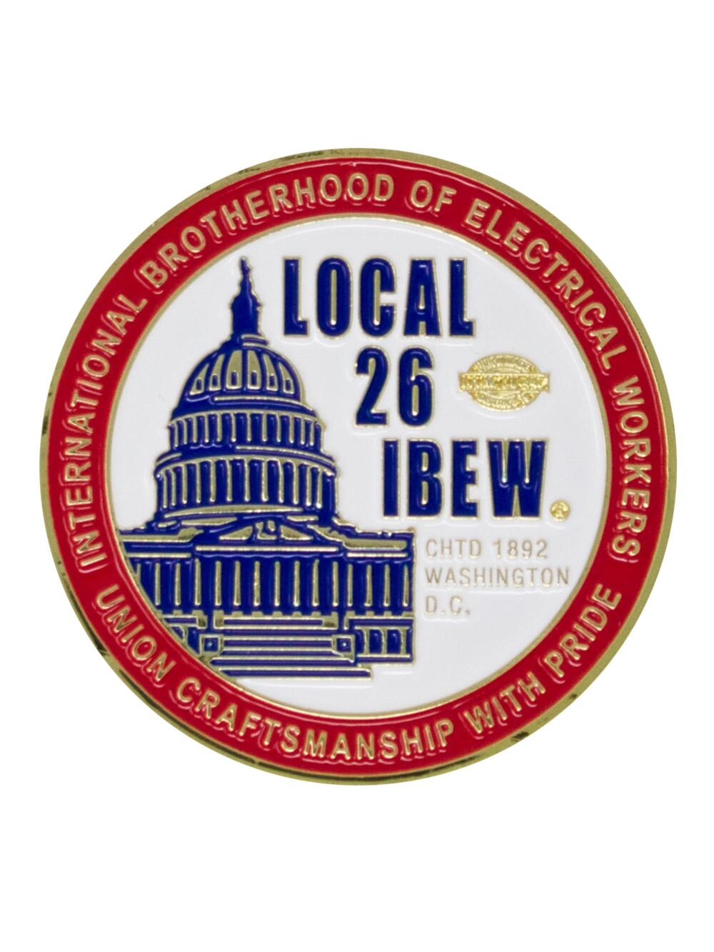 Powering The DMV Challenge Coin - Frontside